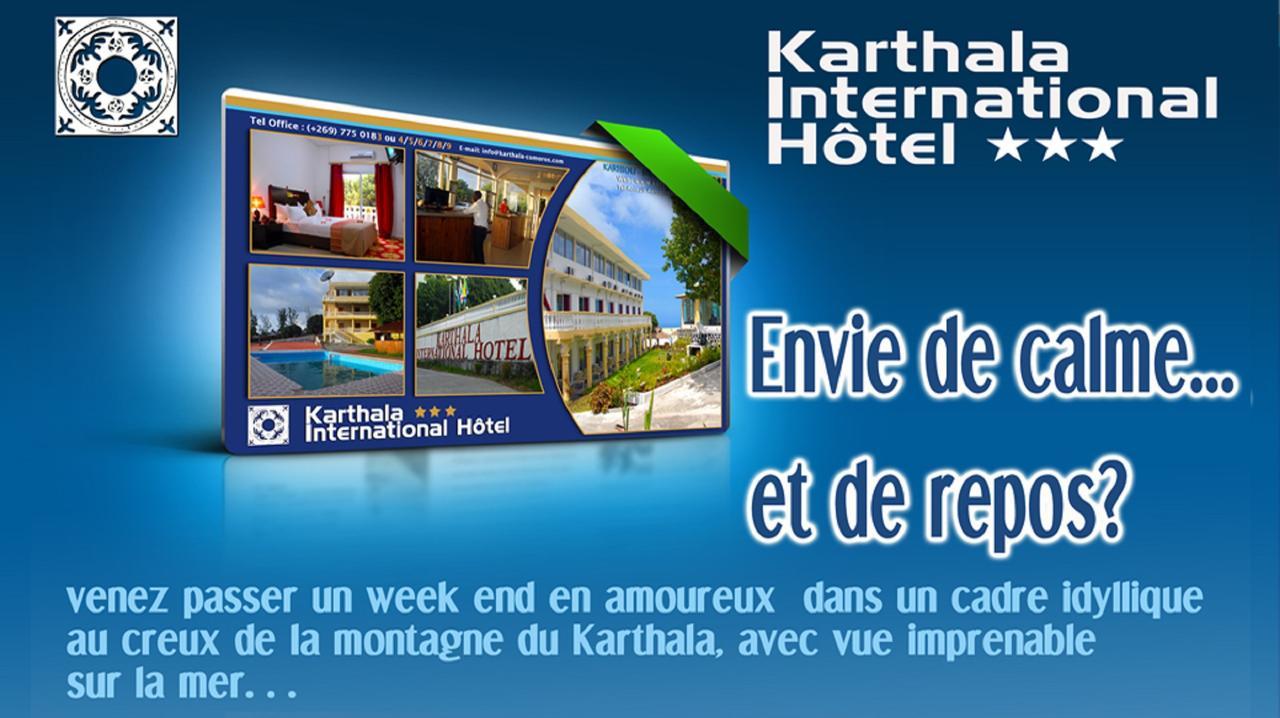 Karthala International Hotel Chindini Exteriör bild